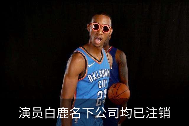 演员白鹿名下公司均已注销
